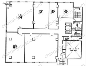 日総第5ビルの間取図