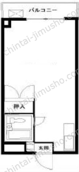 早瀬ビルの間取図
