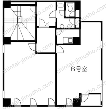 新橋第一ビルの間取図