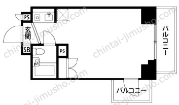 藤和半蔵門コープ7階の間取図