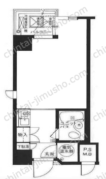 パークハイツ池袋の間取図
