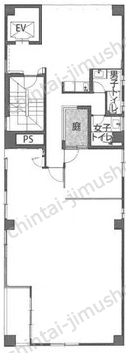 BizSQUARE 築地の間取図