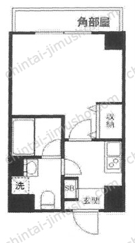 フォレシティ錦糸町の間取図