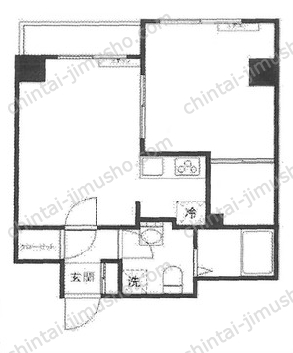 フォレシティ錦糸町の間取図