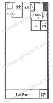 第三宮庭マンション／第3宮庭マンションの間取図