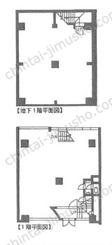 城辺橋ビル別館の間取図