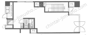 ビュロー新橋の間取図