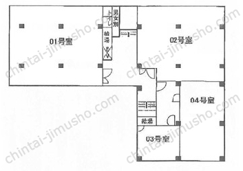 六本木福吉町ビルの間取図