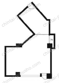 DROP IN 代官山1階の間取図