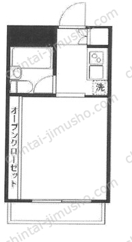 エルスタンザ亀有の間取図
