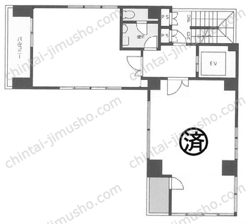 MMCビルの間取図