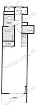 VORT銀座residenceの間取図