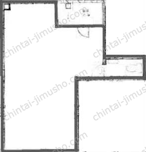河上ビル1階の間取図