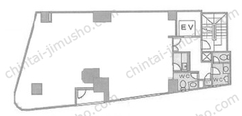 千代田NSOビル3Fの間取図