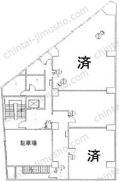 Jプロ北千住ビルの間取図