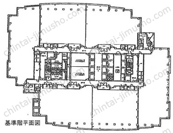恵比寿ガーデンプレイスタワーの間取図