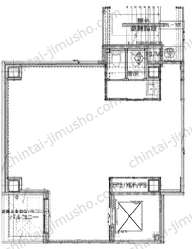 ACN神保町ビルの間取図