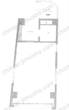 平凡立教前ビル1階の間取図