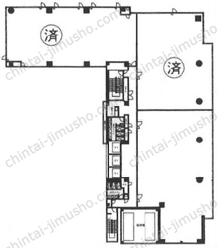 蒲田プライムの間取図