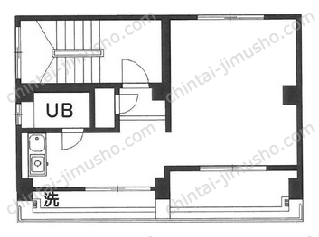 4丁目アーバンビル4階の間取図