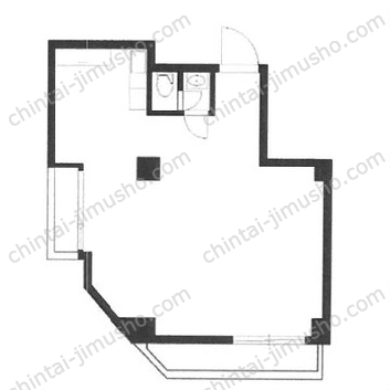 アルティunB1階の間取図