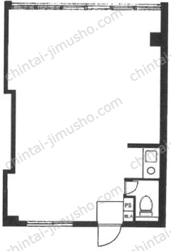 岩本町ビルの間取図