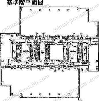 文京グリーンコートセンターオフィスの間取図