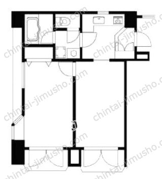 ソレアード六本木の間取図