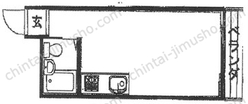 タイヨウビル6Fの間取図