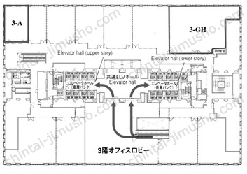 みなとみらいセンタービルの間取図