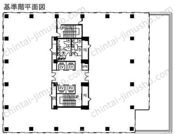 横浜東芝ビルの間取図