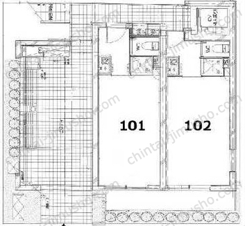 Cedar Terrace番町（シダーテラス番町）の間取図