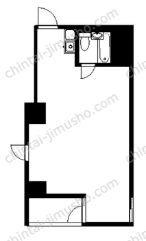 レイフラット新宿9Fの間取図