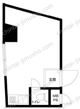 西新宿ダイヤモンドパレスの間取図