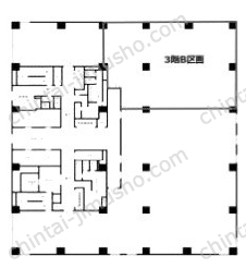 KDX府中ビル3階の間取図