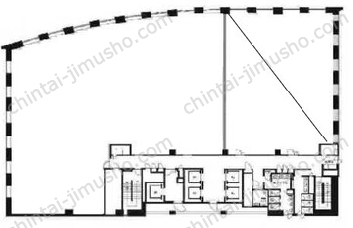 KDX浜松町プレイスの間取図