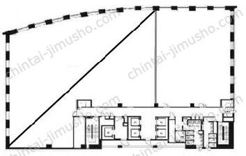 KDX浜松町プレイスの間取図