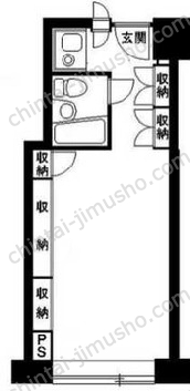 ニューステイトメナーの間取図