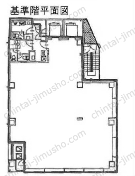 TOKYU REIT 渋谷宮下公園ビル3階の間取図