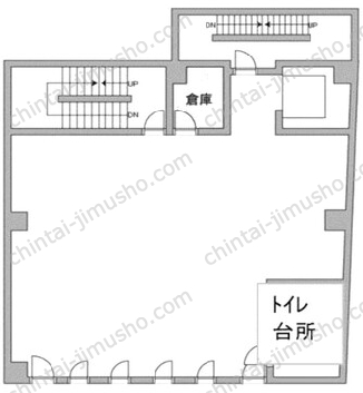 コモンズビルの間取図