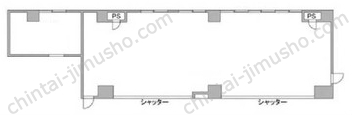 中田ビルの間取図