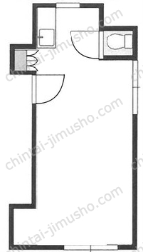 芙蓉ビル2階の間取図