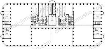 新宿アイランドタワーの間取図