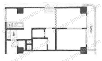 秀和第2北青山レジデンス4階の間取図