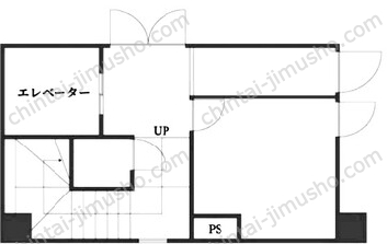 HPビル1階の間取図