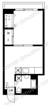 カーサ第二新宿の間取図