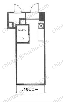 東池袋パレスの間取図