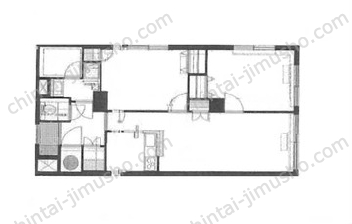 マンション荻窪6Fの間取図