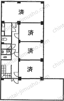 日高ビルの間取図