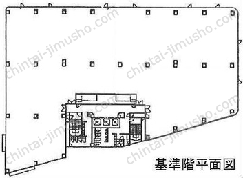 プライム東品川ビル1階の間取図